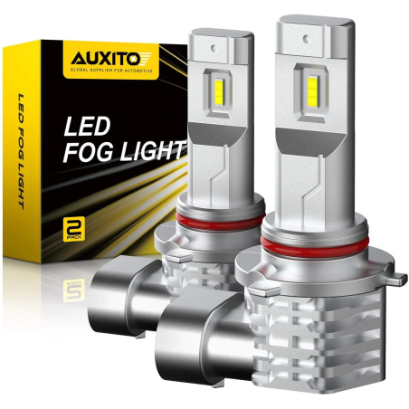 Auxito 9145/9140/H10 LED Fog Light Bulb Fanless