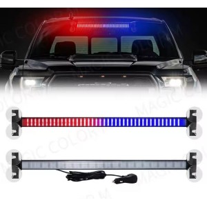 LED Strobe Police Lights For Auto Emergency Grill Warning Lamp 80 led