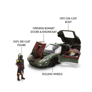 Star Wars Boba Fett 2005 Ford GT 1:24