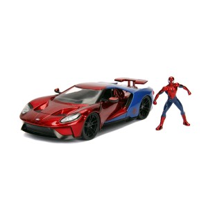 Marvel Spiderman 2017 Ford GT 1:24