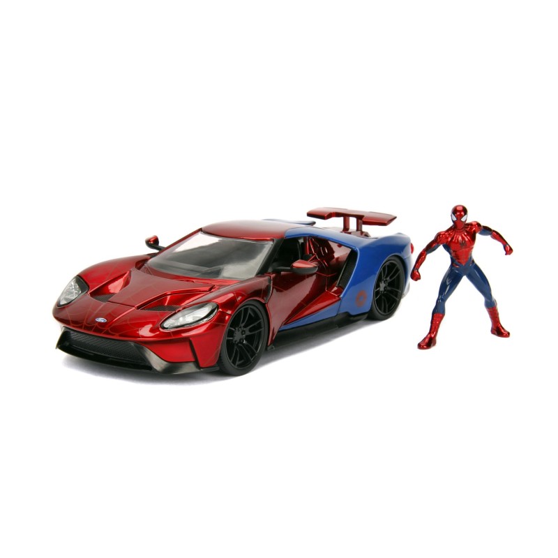 Marvel Spiderman 2017 Ford GT 1:24