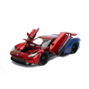 Marvel Spiderman 2017 Ford GT 1:24
