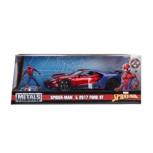 Marvel Spiderman 2017 Ford GT 1:24