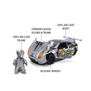 Mechagodzilla 2009 Nissan GT-R 1:24
