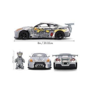 Mechagodzilla 2009 Nissan GT-R 1:24