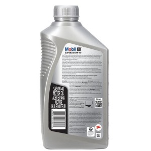 MOBIL 126870 Supercar 0W-40; 1 quart