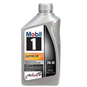 MOBIL 126870 Supercar 0W-40; 1 quart