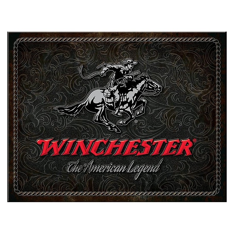 Winchester Legend Metal Sign 41x32cm