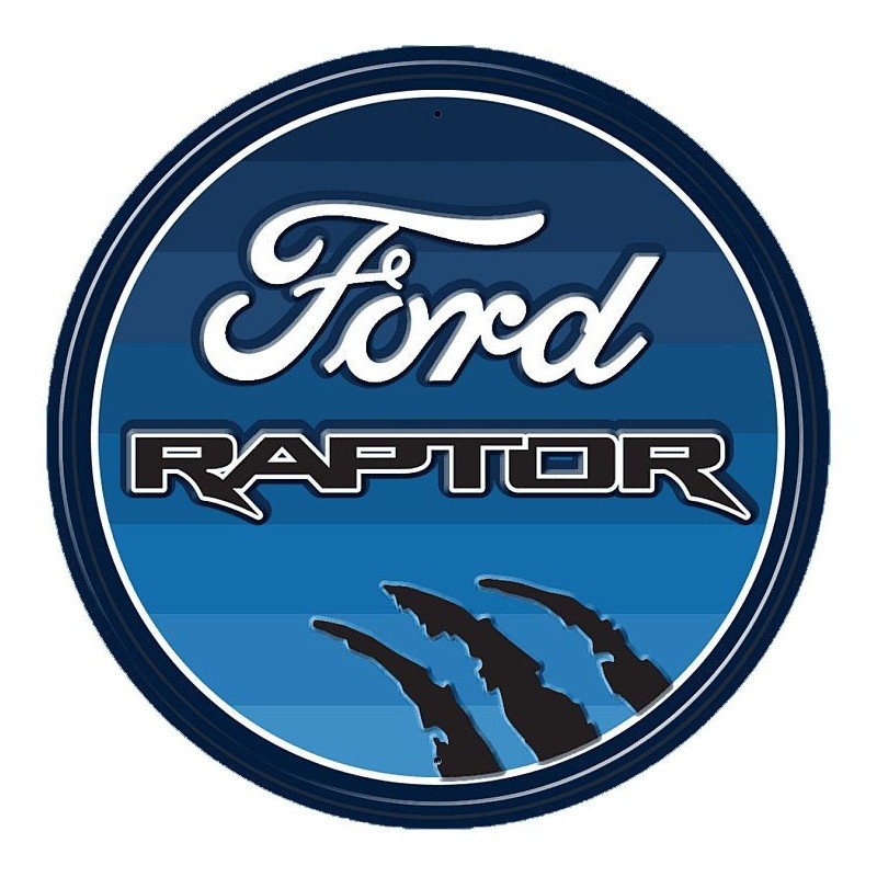 Ford - Raptor Metal Sign 30cm