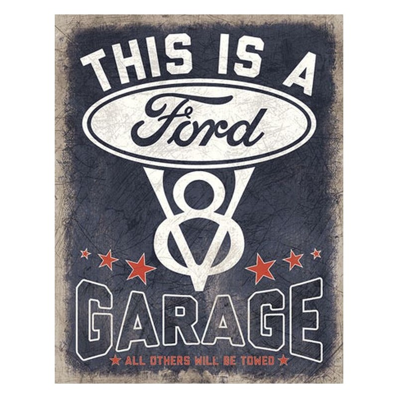 Ford Garage Metal Tin Sign 31x41cm