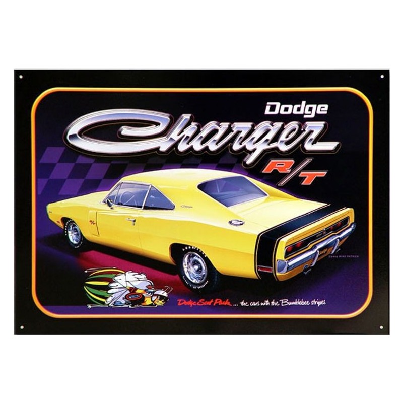 Dodge Charger II Metal Sign 31x41cm