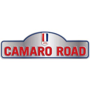Chevy Camaro Road Sign  15x45cm