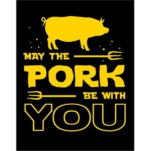 Pork With You Metal Sign 31x41cm