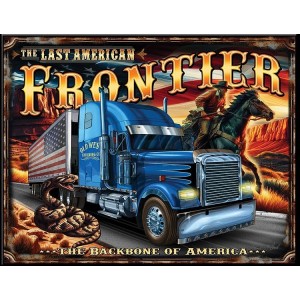 Americas Highway Metal Sign 31x41cm