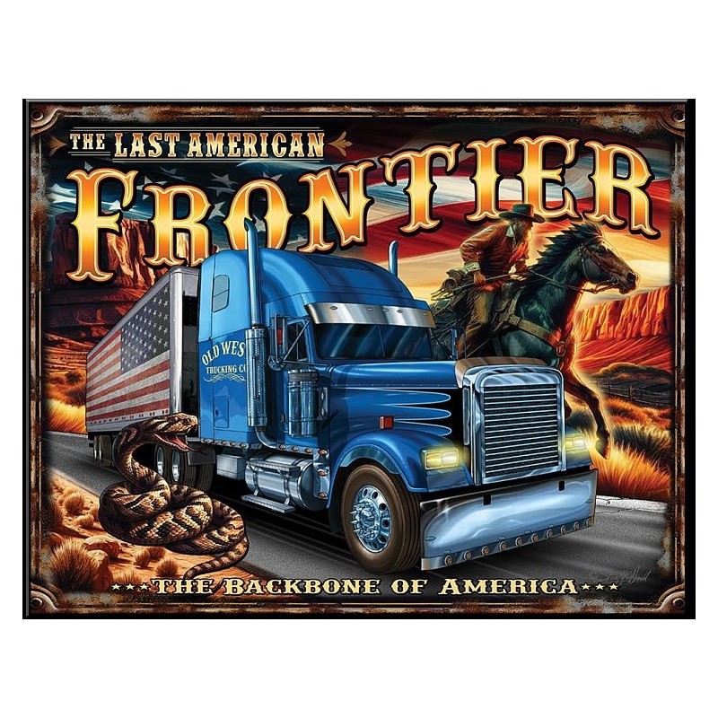 Americas Highway Metal Sign 31x41cm