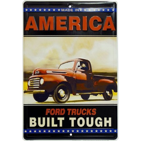 Ford Built Tough Large Parking Sign