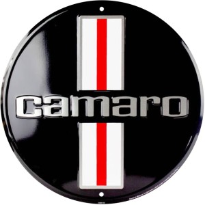 Chevy Camaro 12 inch Round Sign 30cm