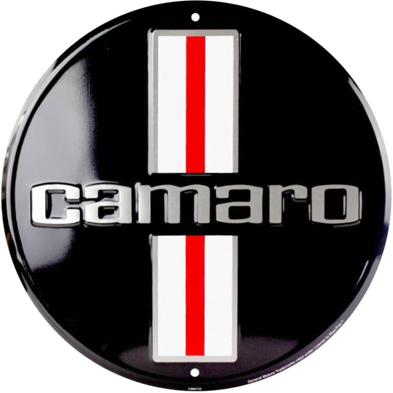 Chevy Camaro 12 inch Round Sign 30cm