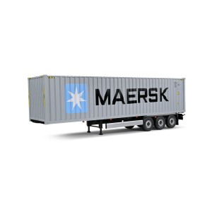 1:24 Container trailer grey