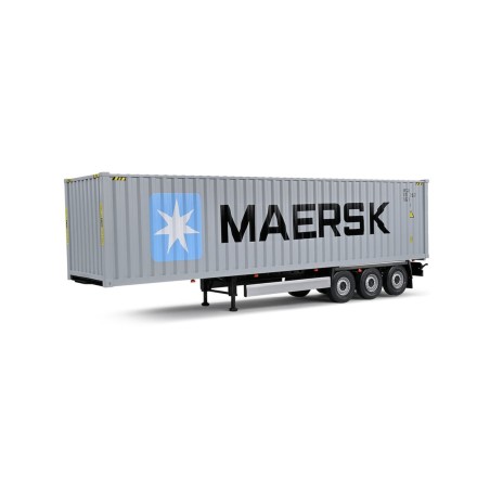 1:24 Container trailer grey
