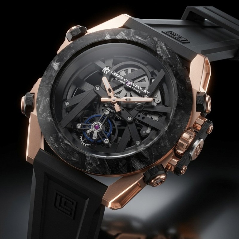 Louis Chevrolet Big Curve Tourbillon 5N