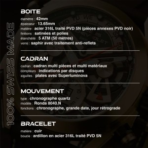 Louis Chevrolet Big Curve Chrono 5N