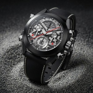 Louis Chevrolet Big Curve Chrono Black