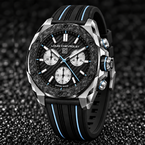 Louis Chevrolet ZR-01 - Silver Carbon Blue