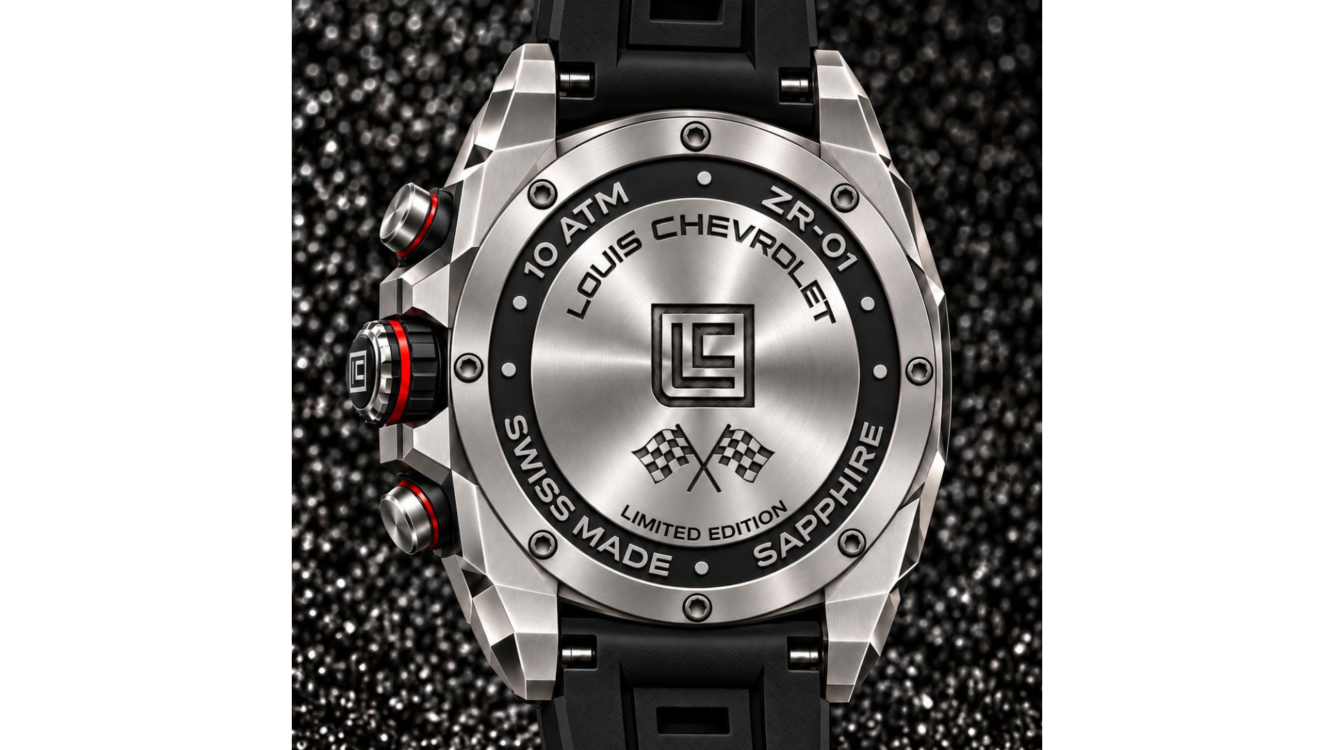 Louis Chevrolet ZR-01 - Silver Carbon Red