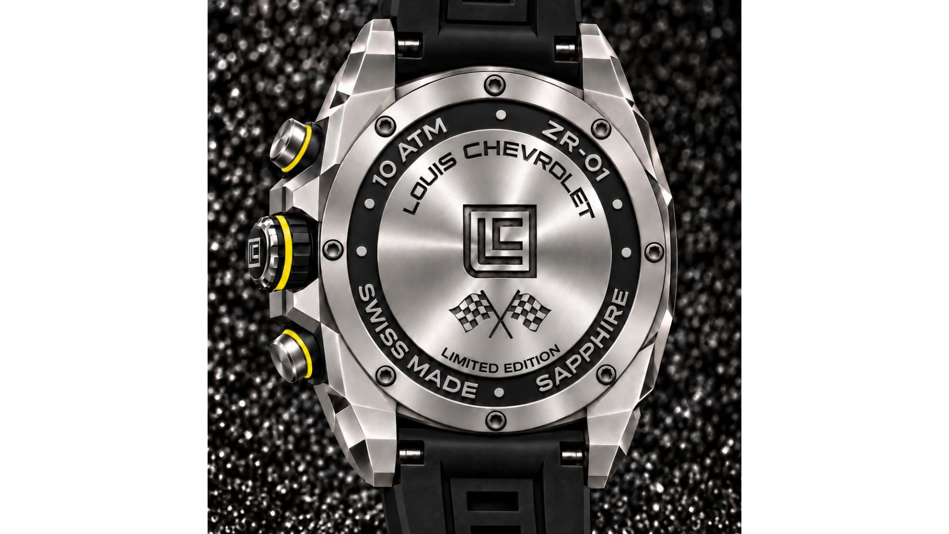 Louis Chevrolet ZR-01 - Silver Carbon Yellow