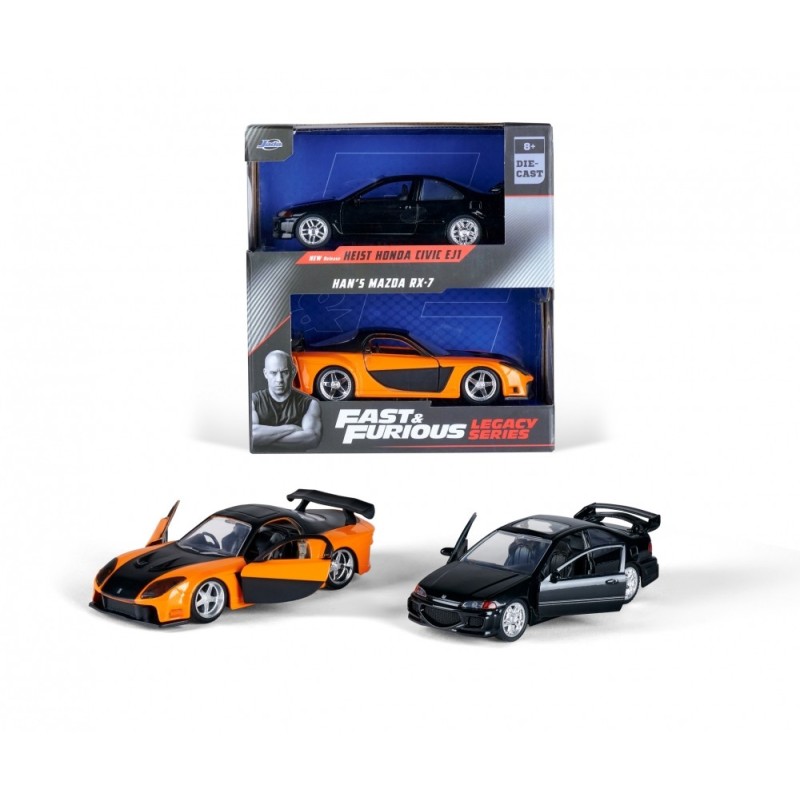 Fast & Furious Twin Pack 1:32 Wave 1/1