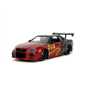 Godzilla Nissan GTR 1:24