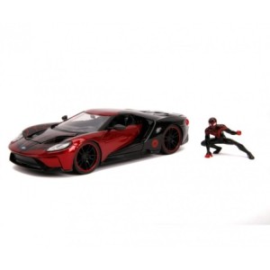 Marvel Miles Morales 2017 Ford GT 1:24